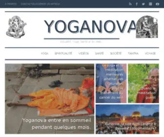 Yoganova.fr(Tapis de yoga 2020) Screenshot