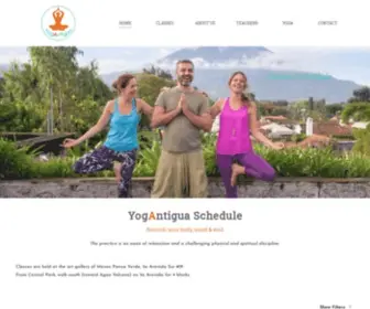 Yogantigua.com(Yogantigua) Screenshot