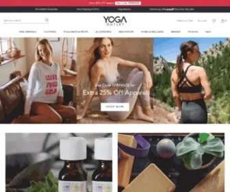 Yogaoutlet.com(The Leading Yoga Gear) Screenshot