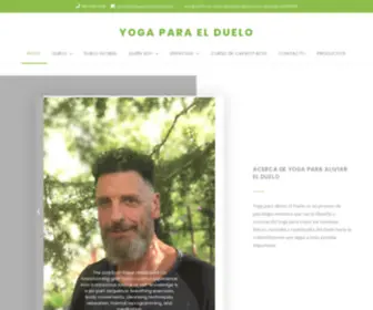 Yogaparaduelo.com(Aliviando los sintomas del duelo) Screenshot