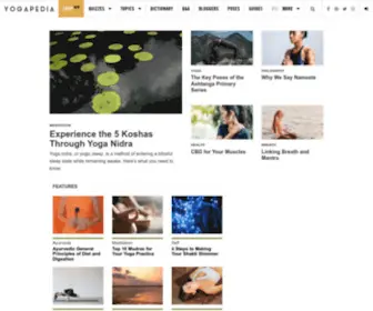Yogapedia.com(The fastest) Screenshot