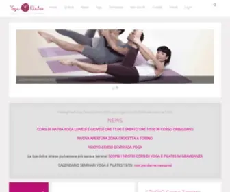 Yogapilates.it(Yoga Pilates PPM Torino) Screenshot