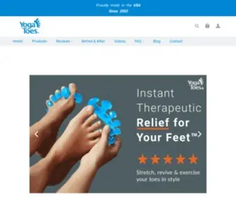 Yogapro.com(YogaToes) Screenshot