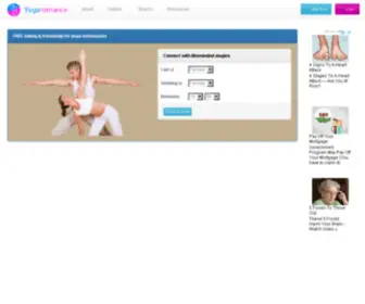 Yogaromance.com(Yogaromance) Screenshot