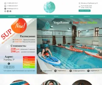 Yogaroom.ru(Йога в Москве от YogaRoom) Screenshot