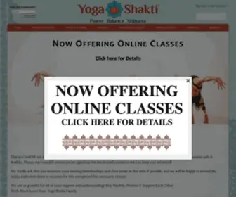 Yogashaktistudio.com(Yoga Classes at Shakti Wellness Center & Studio in Orange County Yoga Classes at Shakti Wellness Center & Studio in Orange County) Screenshot