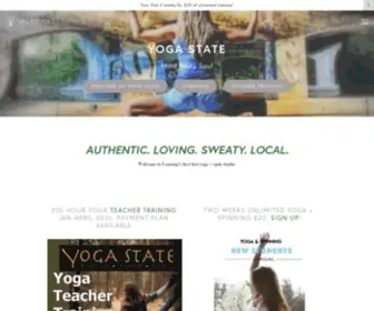 Yogastate.net(Yoga State) Screenshot