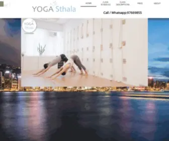 Yogasthala.com(Yogasthala) Screenshot