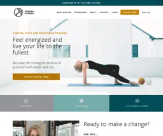 Yogasutribe.com(Yogasu Fitness) Screenshot