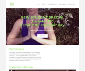 Yogaterrium.com(Yoga) Screenshot