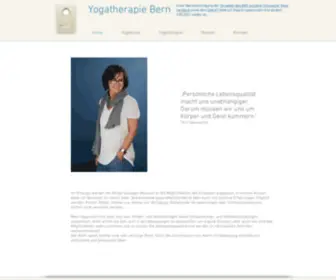 Yogatherapie-Bern.ch(Yogatherapie Bern) Screenshot