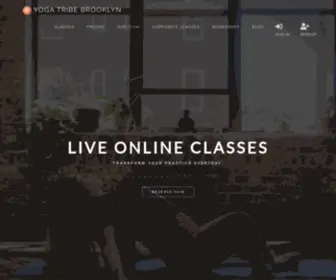 Yogatribebrooklyn.com(Yoga Tribe Brooklyn) Screenshot