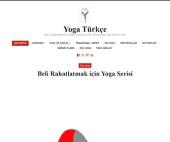 Yogaturkce.com(Yoga Türkçe) Screenshot