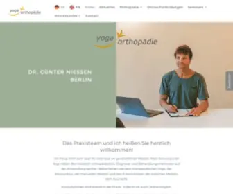 Yogaundorthopaedie.de(Yogaundorthopaedie) Screenshot