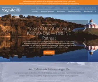 Yogaville.org(Yogaville) Screenshot