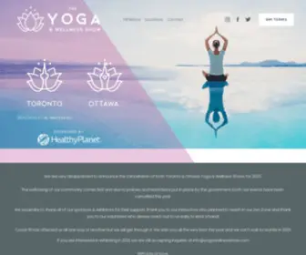 Yogawellnessshow.com(The Yoga & Wellness Show) Screenshot