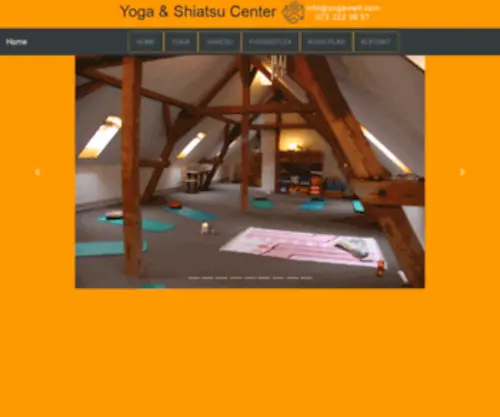 Yogawelt.com(Yoga Shiatsu Fussreflexzomnnen massage Center) Screenshot