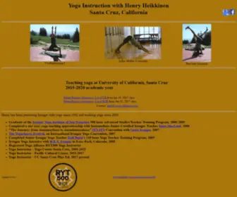 Yogawithhenry.com(Yoga Classes with Henry Heikkinen) Screenshot