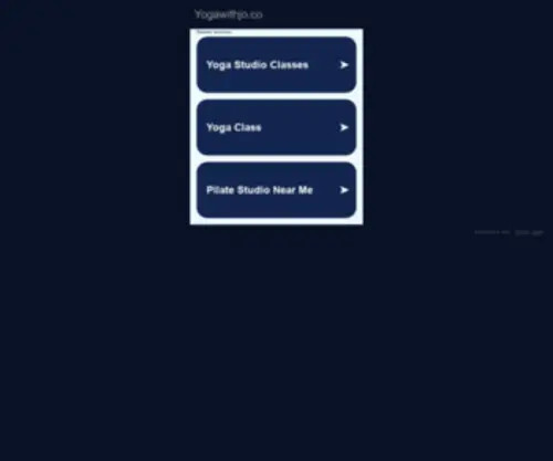 YogawithJo.co(YogawithJo) Screenshot