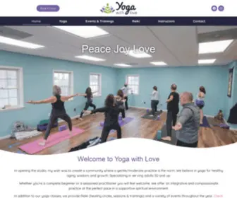 Yogawithlovenj.com(Yoga With Love) Screenshot