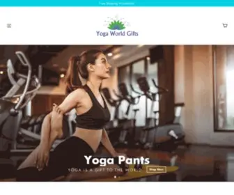 YogaWorldgifts.com(Yoga world gift) Screenshot