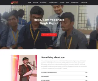 YogendrasinghrajPut.com(Er Yogendra Singh Rajput) Screenshot