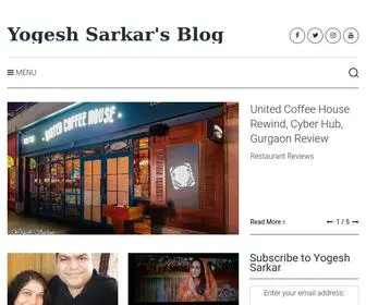 Yogeshsarkar.com(Yogesh Sarkar) Screenshot