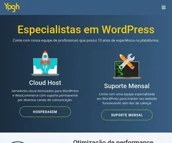Yogh.com.br(Especialistas em WordPress) Screenshot