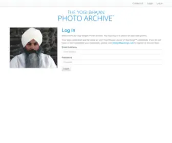 Yogibhajanphotoarchive.com(The Yogi Bhajan Photo Archive) Screenshot