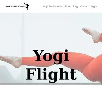 Yogiflightschool.com(Yoga Arm Balance & Inversion Program) Screenshot