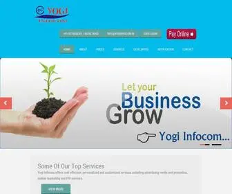 Yogiinfocom.in(Yogi Infocom) Screenshot