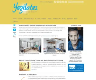 Yogilates.com(Yoga) Screenshot