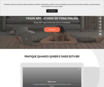 Yoginapp.com(YogIN App) Screenshot