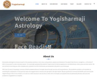 Yogisharmaji.com(Astrolger) Screenshot