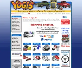 Yogisinc.com(Yogi’s Inc) Screenshot