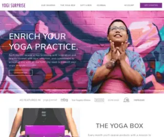 Yogisurprise.com(Yogi is about community. Yogi) Screenshot