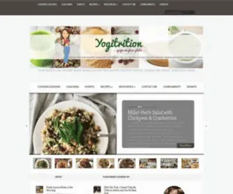 Yogitrition.com(Your source for Organic) Screenshot