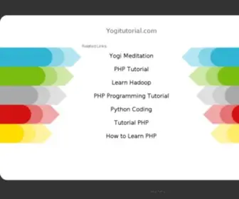 Yogitutorial.com(Yogi Tutorial) Screenshot