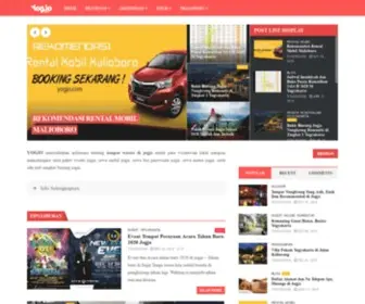 Yogjo.com(Yogjocom Tempat Wisata Jogja Terbaru) Screenshot