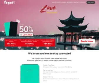 Yogofi.com(Yogofi Singapore) Screenshot