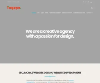 Yogopa.com(Web development company) Screenshot