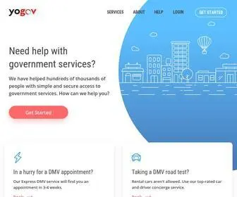 Yogov.org(Your Government Services Concierge) Screenshot