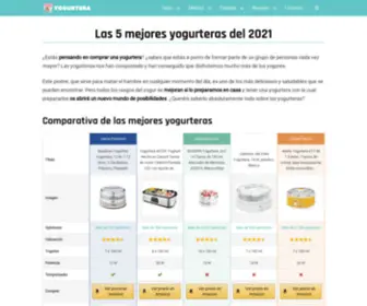 Yogurtera.top(Las 5 Mejores Yogurteras) Screenshot