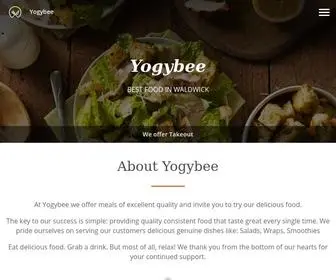 Yogybeeusa.com(Order Online for Takeout / Pickup. Here at Yogybee) Screenshot