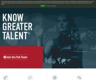 Yoh.com(Yoh Staffing Services) Screenshot