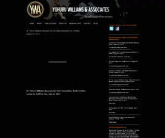Yohuruwilliams.net(Yohuru Williams & Associates) Screenshot