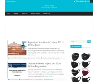 Yojanaapply.in(My Portfolio Website) Screenshot