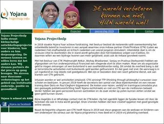 Yojana.nl(Yojana Projecthulp India) Screenshot