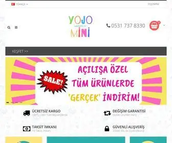 Yojomini.com(Alışverişinin En Kolay En Ucuz Adresi) Screenshot