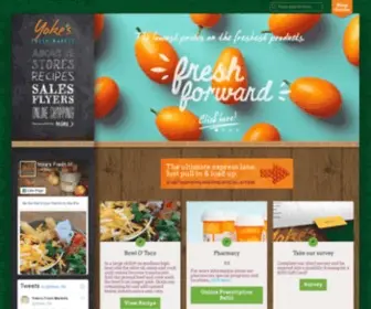 Yokesfreshmarkets.com(Yoke's Fresh Markets) Screenshot